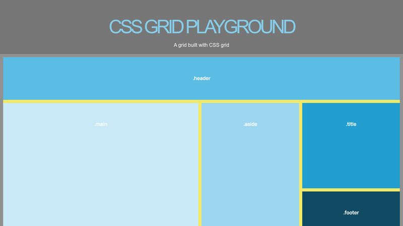 CSS Grid Playground V2