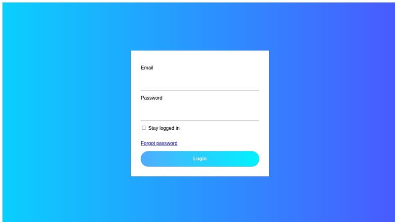 Native Form Validation