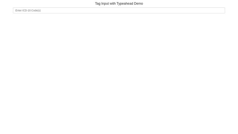 Bootstrap Tag Input with Typeahead