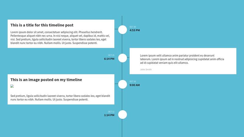CodePen - Vertical TimeLine