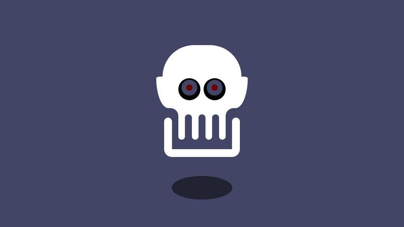 Pure CSS Laughing Skull