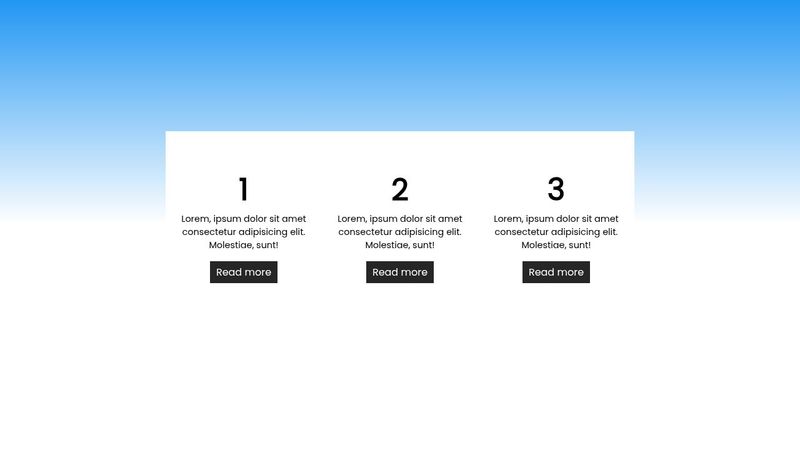 Pure CSS Depth Of Field Card Hover Effects