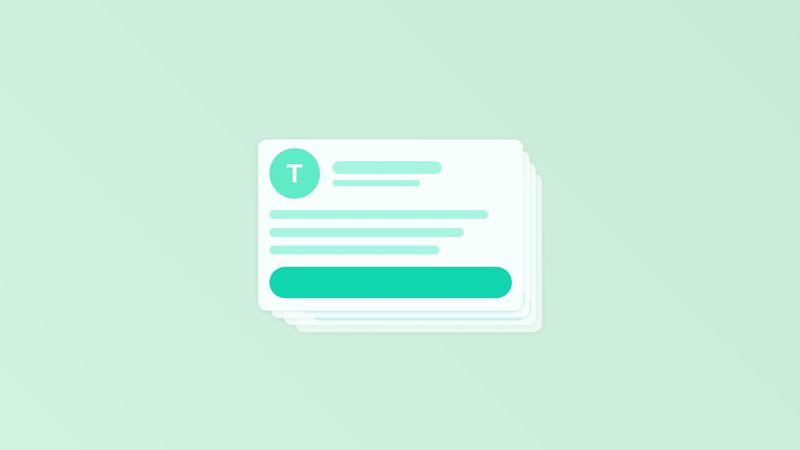 Stacked card slider JS