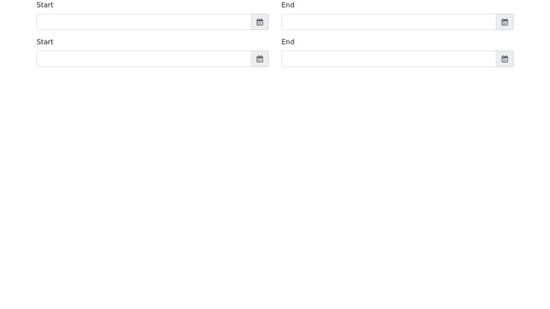 Tempus Dominus Bootstrap 4 Date Time Picker - Multiple