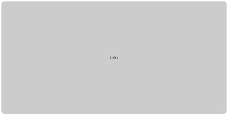 CSS-only Carousel Slider | Basic Slider