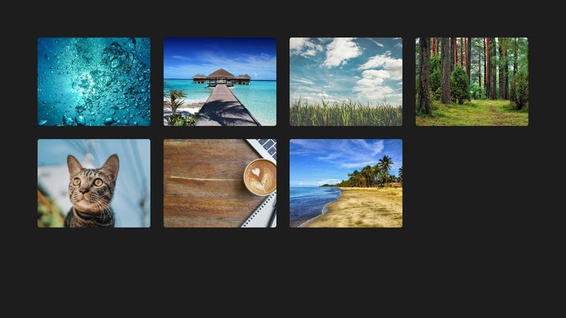 Image Gallery using bootstrap