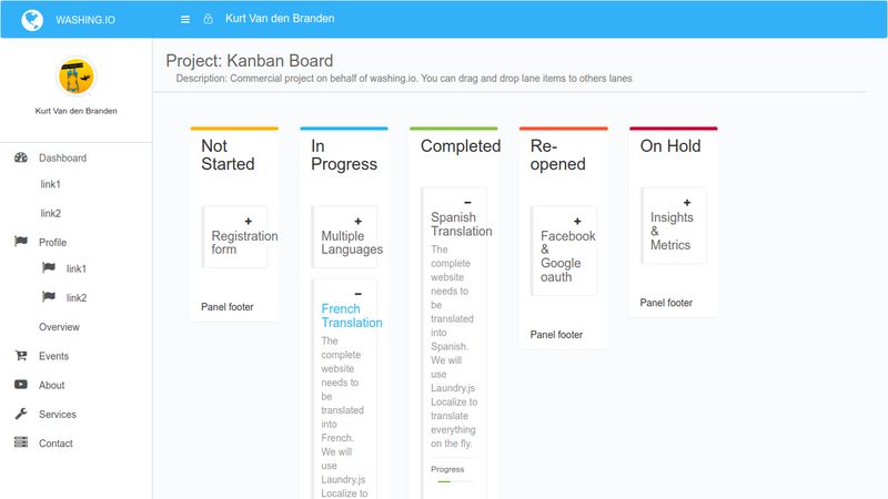 Kanban Board With Drag And Drop