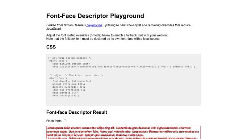 codepen-font-face-descriptor-playground