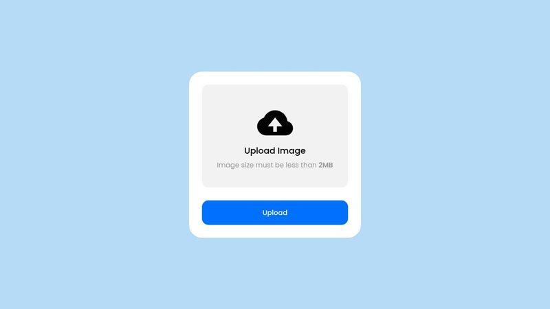 Upload Image With Preview Image