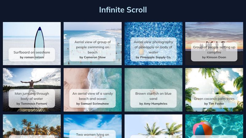 003 Javascript Infinite Scroll