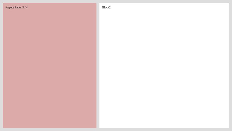 CSS Aspect ratio TEST css-aspect-ratio-test
