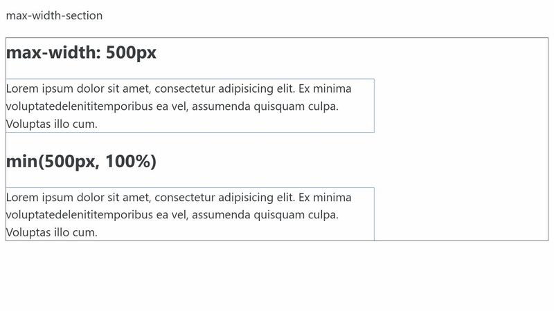 max-width-vs-min-function