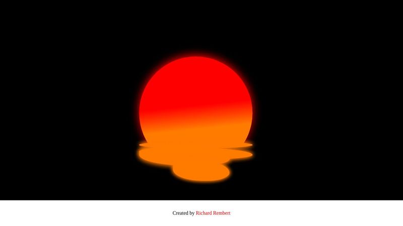 Sun Reflection | Pure CSS