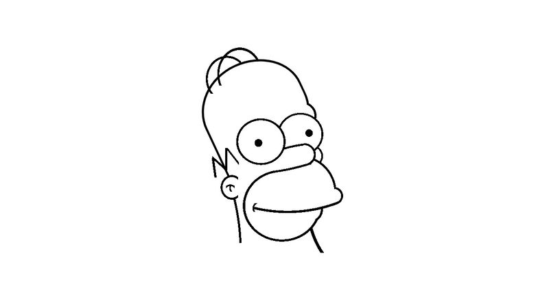 CSS-only Homer Simpson (single-element)