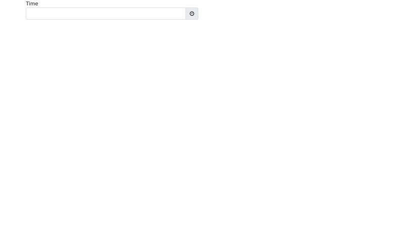 Bootstrap 5 datepicker