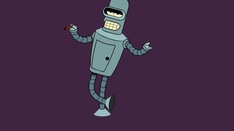 Pure CSS Bender (Futurama)