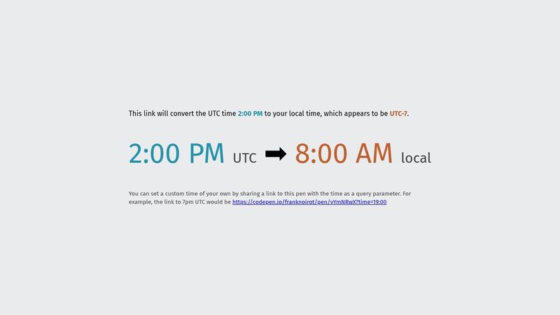 GMT To Local Time GMT To Local Time