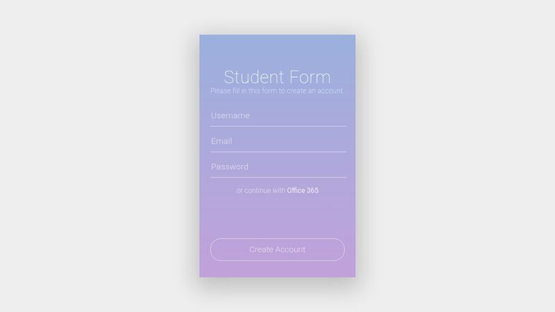 Student Registration Form