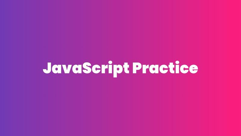JS practice