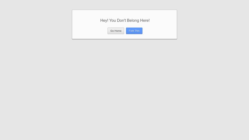 Chrome Error Page Pure HTML/CSS