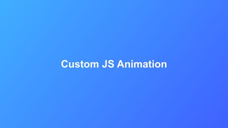 fullPage.js Custom JS Easings - Demo