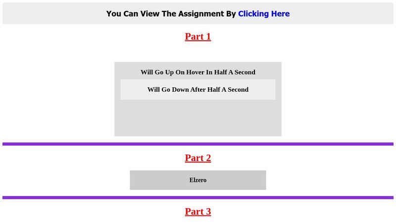 CSS Assignment 42 ~ 45