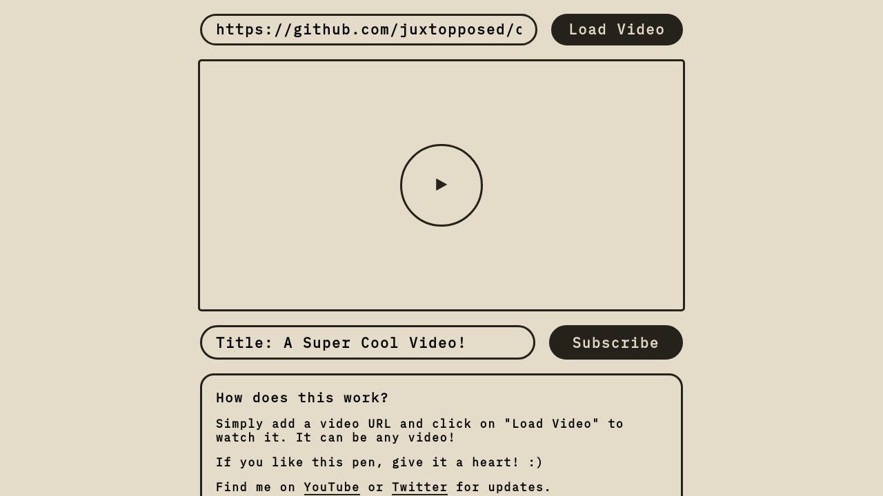 Pens tagged 'rickroll' on CodePen