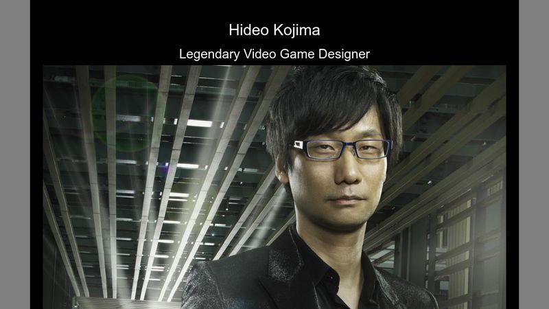 Hideo Kojima Tribute Page