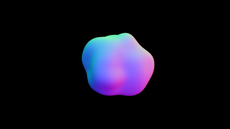 Three.JS dynamic blob with Perlin noise