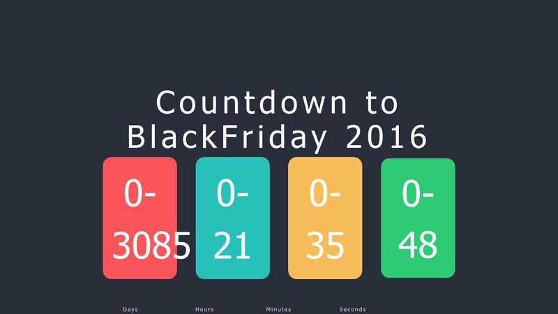 CodePen - Countdown timer