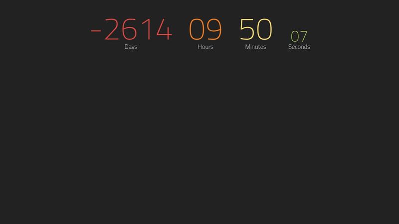 jQuery Countdown Timer