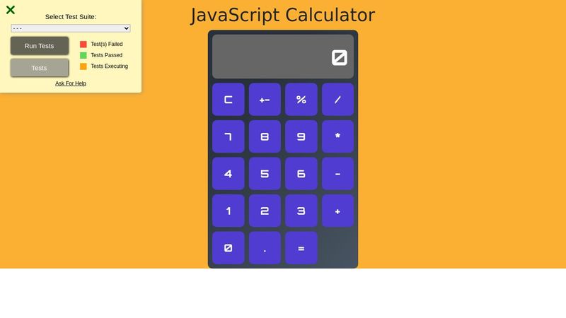Javascript Calculator
