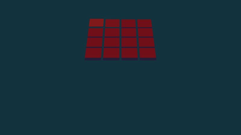 3D Tile Animation Pure CSS