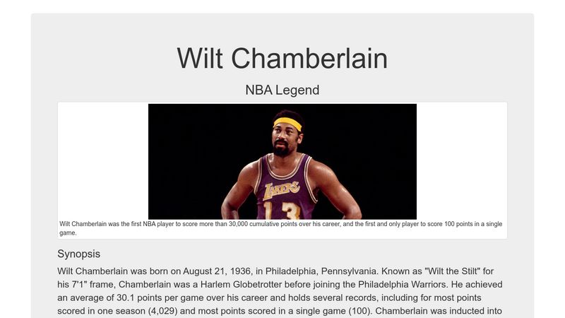 This Day In Lakers History: Wilt Chamberlain Becomes First Player To Score  30,000 Career Points