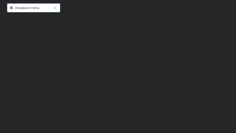 Dropdown html+css image.