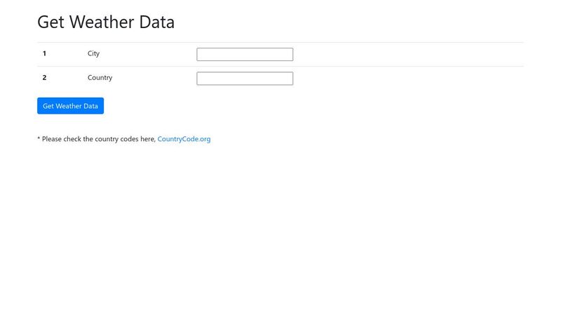 Real-time weather API - JavaScript