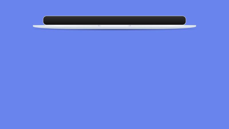 Pure CSS laptop with image as screen