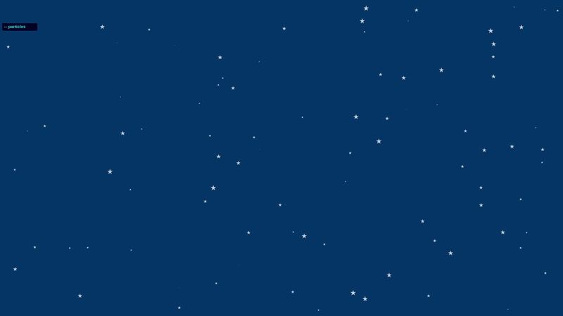particles.js demo