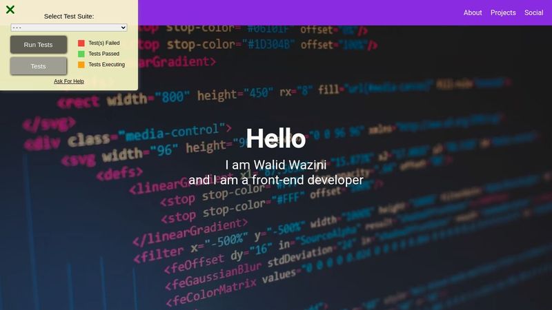 Personal Portfolio (Free Code Camp)