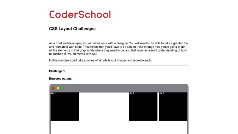 CSS Layout Challenges