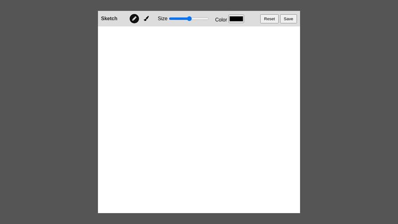 Sketch App (JavaScript)