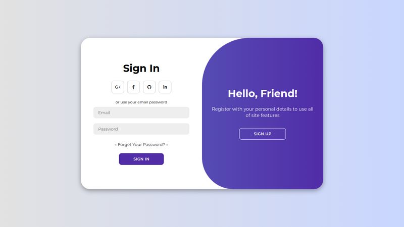 Modern Login Page