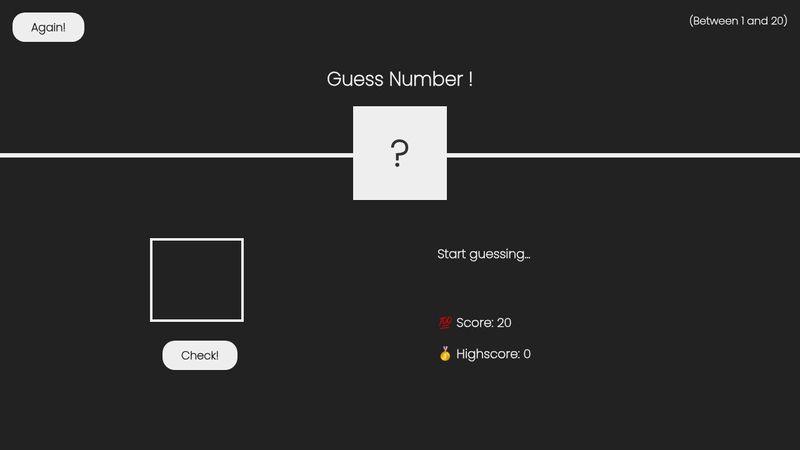 Guess Number Game