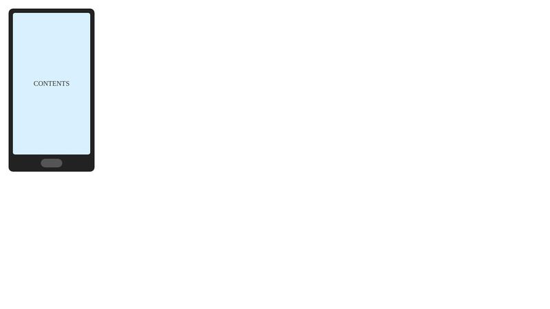 CSS - SmartPhone Style Layout