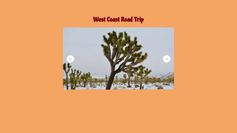 Carousel (HTML, CSS, JS only)