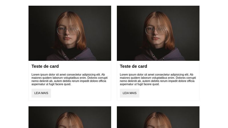 Card with css animations