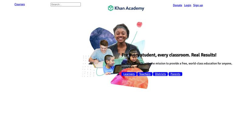 100Devs Recreate Khan Academy CSS FLOATS Only