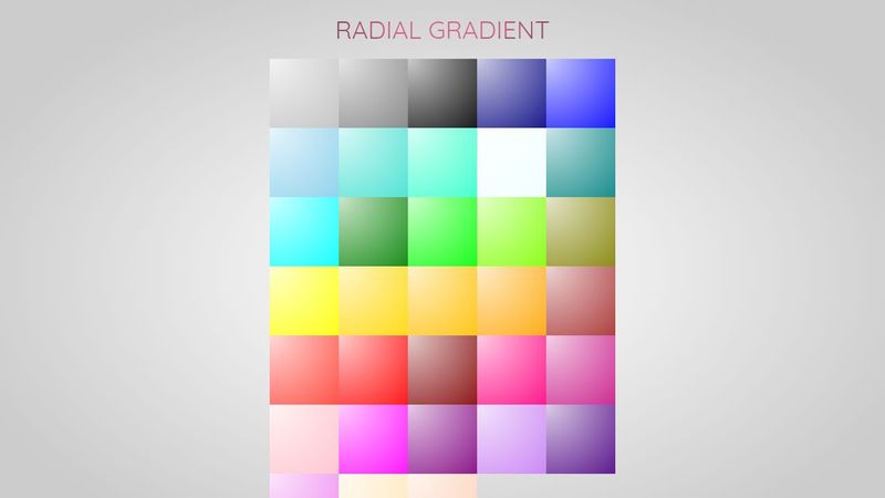 Radial Gradient Colors