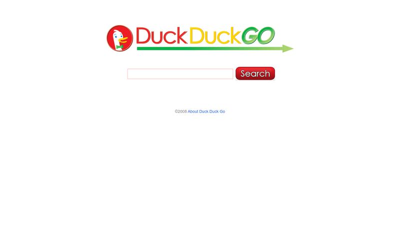 Duckduckgo 2008 version