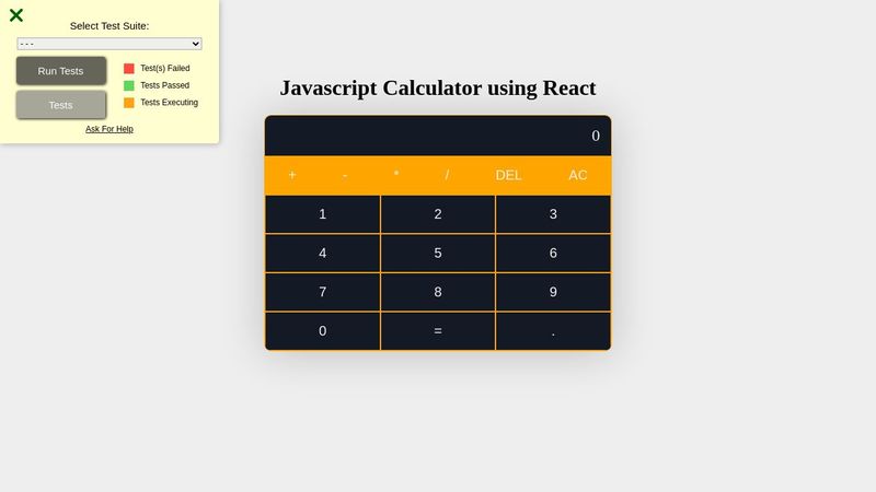 Javascript Calculator